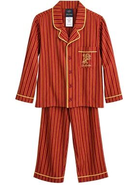 Pottery Barn Teen Harry Potter Gryffindor Pajama Set Medium 100% Cotton